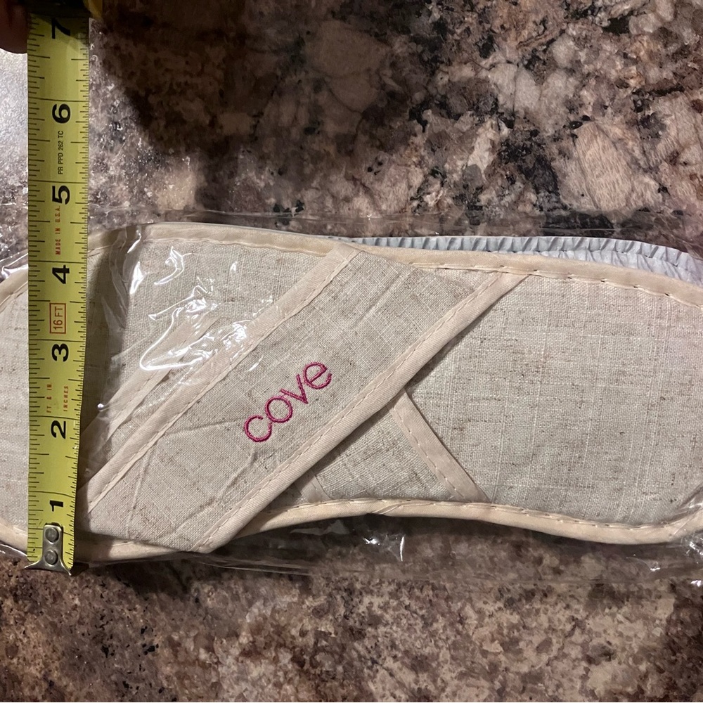 Natural Linen Sandals from Atlantis, the Cove New - Picture 4 of 7